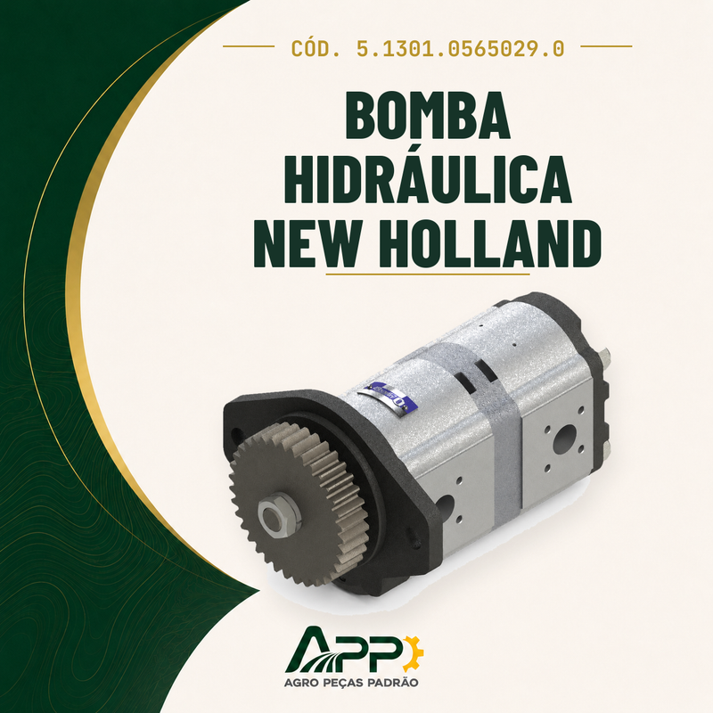 capa-app-v2 | Bomba Hidráulica New Holland – Cód. 5.1301.0565029.0 | APP Agro Peças Padrão