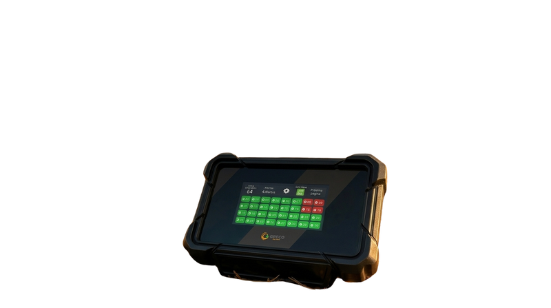 Monitor de Fluxo de Sementes GR500 — Greco Agro Tech