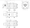 Bomba Hidráulica Principal Valtra-Valmet 880/980/1780 — desenho técnico
