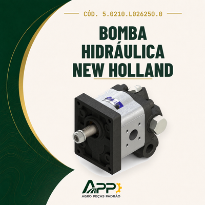 capa-app-v2 | Bomba Hidráulica New Holland – Cód. 5.0210.L026250.0 | APP Agro Peças Padrão