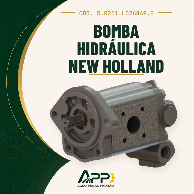 capa-app-v2 | Bomba Hidráulica New Holland – Cód. 5.0211.L026849.0 | APP Agro Peças Padrão