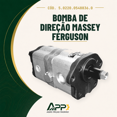 capa-app-v2 | Bomba de Direção Massey Ferguson – Cód. 5.0220.0548836.0 | APP Agro Peças Padrão