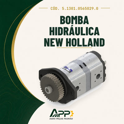 capa-app-v2 | Bomba Hidráulica New Holland – Cód. 5.1301.0565029.0 | APP Agro Peças Padrão