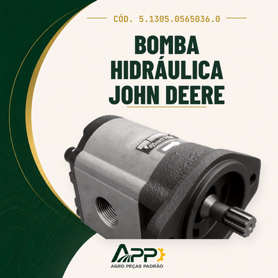 capa-app-v2 | Bomba Hidráulica John Deere – Cód. 5.1305.0565036.0 | APP Agro Peças Padrão