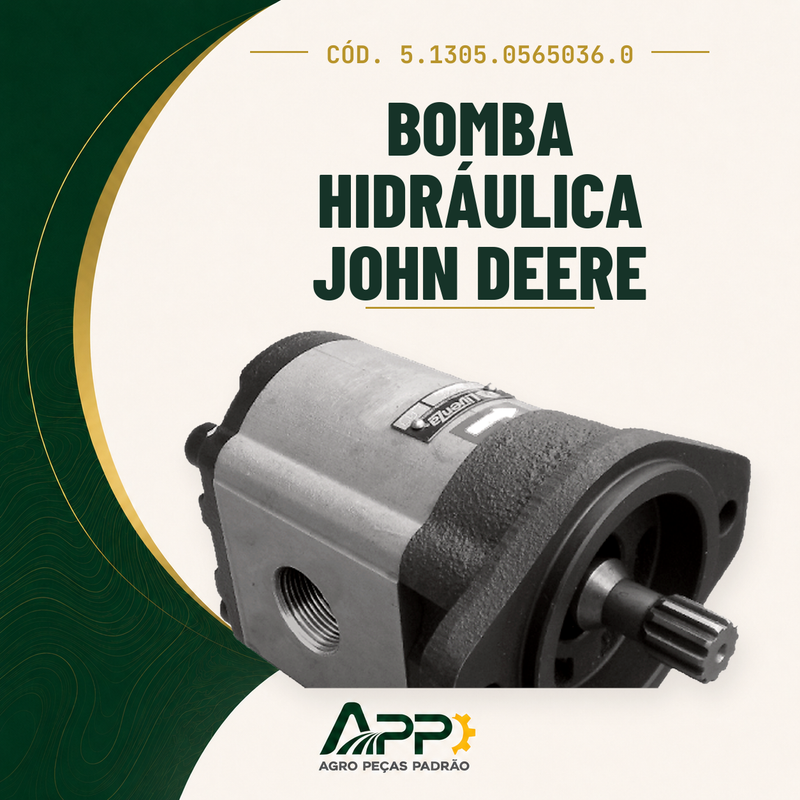 capa-app-v2 | Bomba Hidráulica John Deere – Cód. 5.1305.0565036.0 | APP Agro Peças Padrão