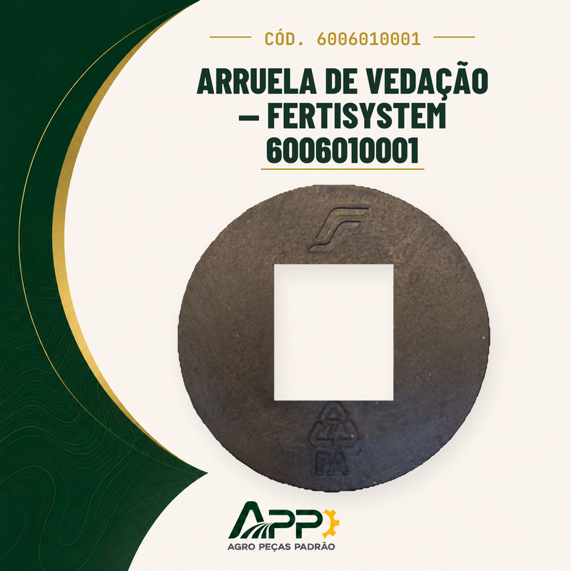 capa-app-v2 | Arruela de Vedação — Fertisystem 6006010001 – Cód. 6006010001 | APP Agro Peças Padrão
