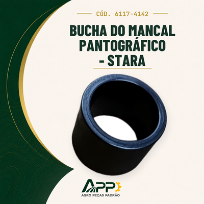 capa-app-v2 | Bucha do Mancal Pantográfico - Stara – Cód. 6117-4142 | APP Agro Peças Padrão