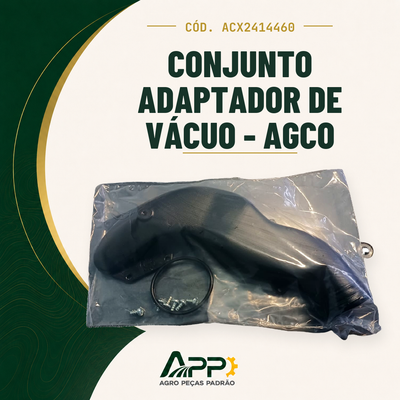 capa-app-v2 | Conjunto Adaptador de Vácuo - AGCO – Cód. ACX2414460 | APP Agro Peças Padrão